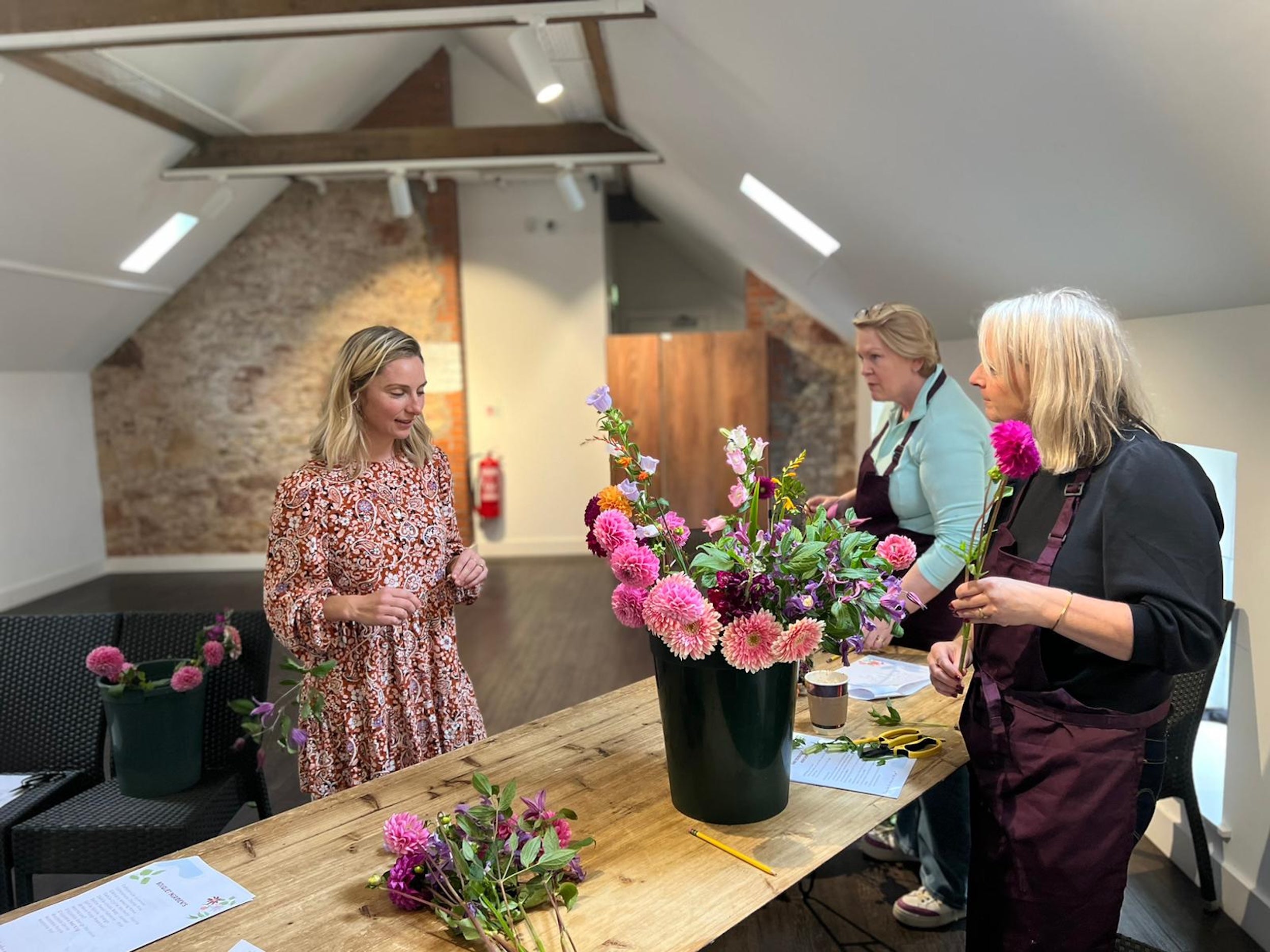 Summer bouquet workshop